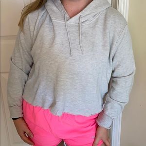 Brandy Melville cropped hoodie